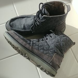 Toms Quilted Combat Boots